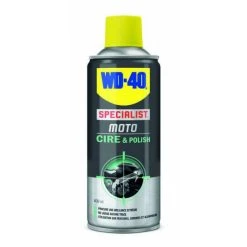 AEROSOL 400ML WD40 MOTO CIRE & POLISH - 09862DRAKKAR TOOLS