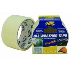 RUBAN TOILE ADHESIF ALL WEATHER TAPE TRANSPARENT 48MMX5M - 20518HPX