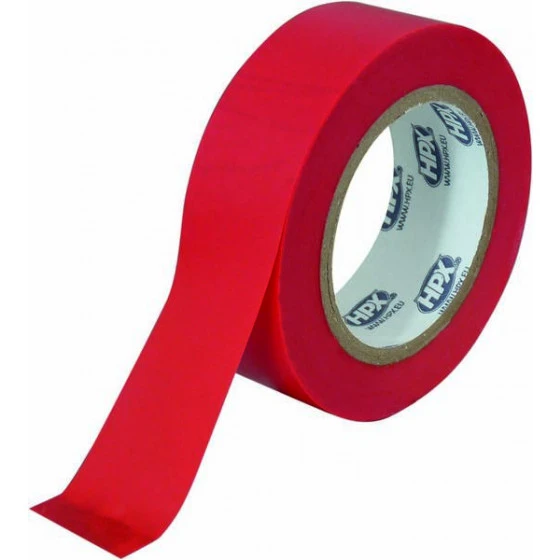 Ruban Isolant Pvc Rouge 19mmx10m HPX - 20560 1 Ruban Isolant Pvc Rouge 19mmx10m HPX - 20560