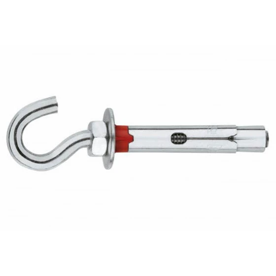 Boite De 50-Cheville Anti-rotation Crochet Filetage M10 Diam. 14 Mm L 70 Mm INDEX-ACHG14C 1 Boite De 50-Cheville Anti-rotation Crochet Filetage M10 Diam. 14 Mm L 70 Mm INDEX-ACHG14C