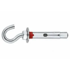 Boite De 25-Cheville Anti-rotation Crochet Filetage M12 Diam. 16 Mm L 80 Mm INDEX-ACHG16C