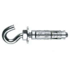 BOITE INDEX DE 25-CHEVILLE POUR FIXATION MI-LOURDES CROCHET FILETAGE M12 Ø 20 MM L 70 MM -AZAMG12