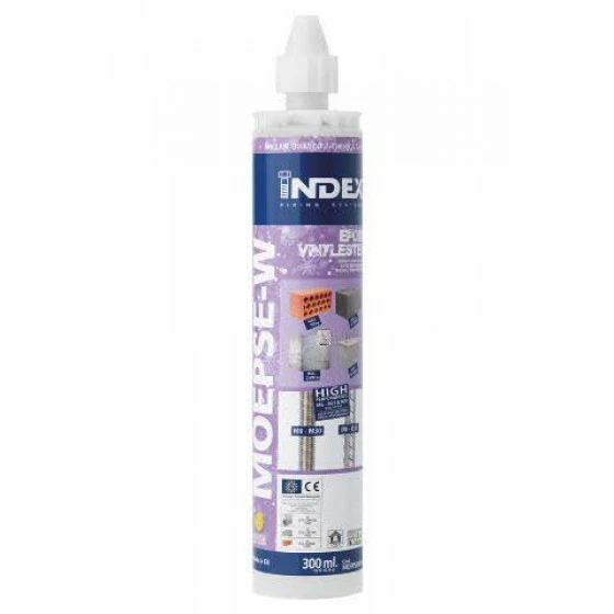 Boite De 12 Cartouche INDEX Scellement Chimique Epoxy -MOEPSEW410 1 Boite De 12 Cartouche INDEX Scellement Chimique Epoxy -MOEPSEW410