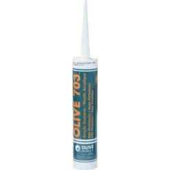 Cartouche Mastic Acrylique Blanc OLIVE - 15842